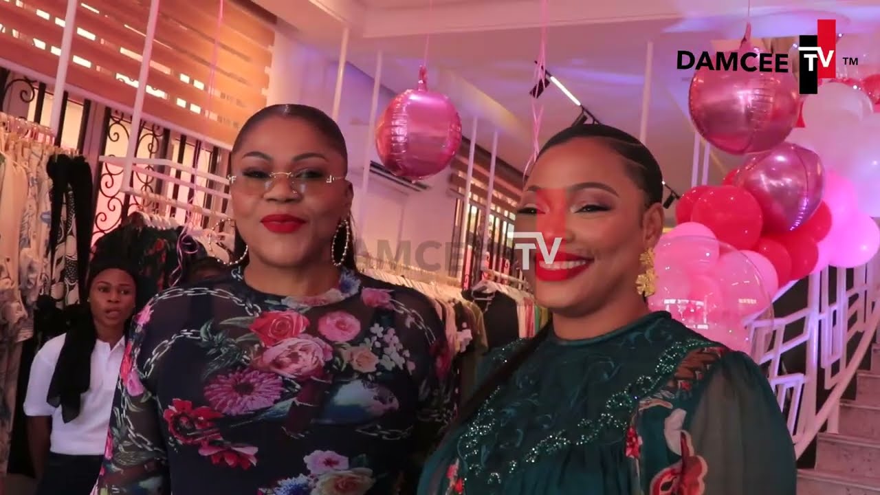 Exclusive moments from the Grand Opening of BeautyBooth.One of the most classic boutique in Surulere