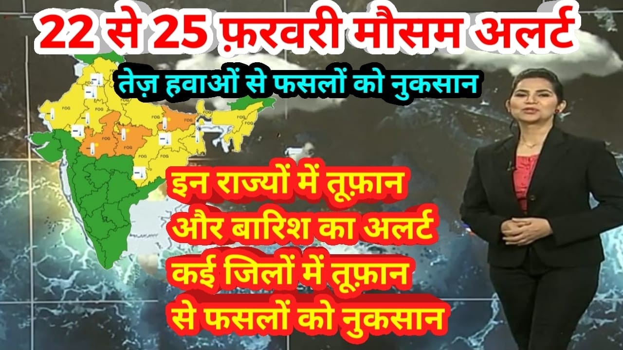 #22 फ़रवरी 2026 का मौसम  | today weather update, #Mausam_ki_jankari​ #Lucknow_weather​ #आज_का_मौसम​