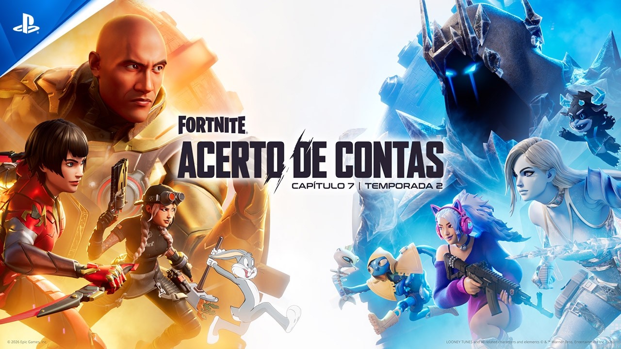 Fortnite Cap&iacute;tulo 7: Temporada 2 &mdash; Acerto de Contas | Trailer Oficial de Lan&ccedil;amento | PS5 & PS4