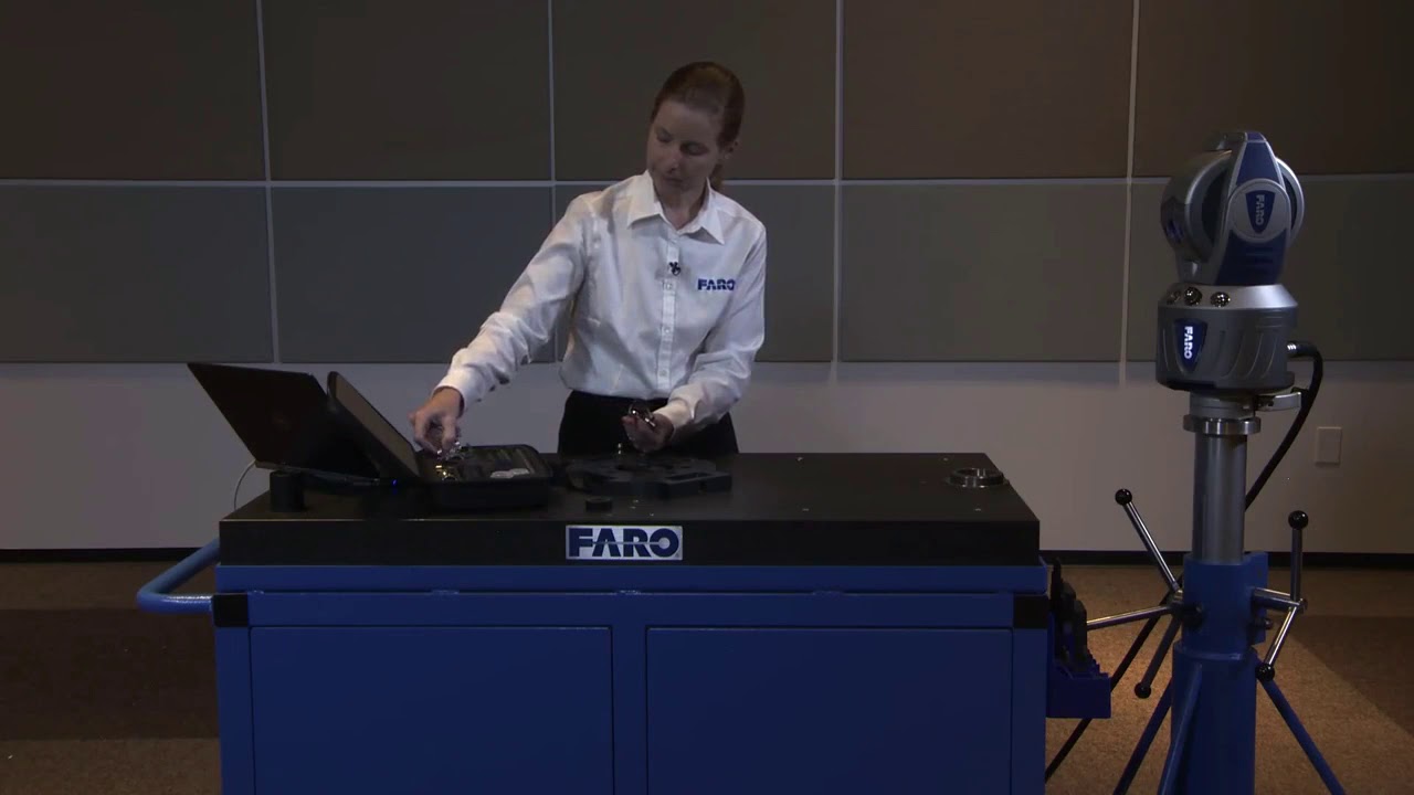 Target Tooling Kit en el FARO Laser Tracker