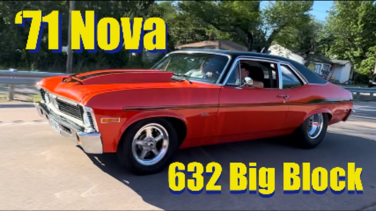 32ci Big Block в Nova 71-го года — это чистое уличное насилие