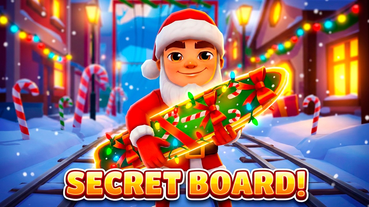 Subway Surfers North Pole iPad Gameplay