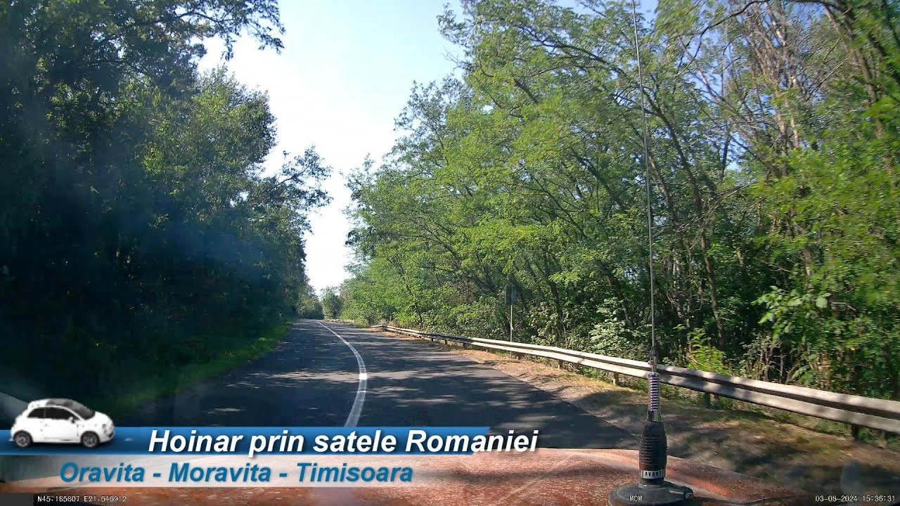 Oravita-Moravita-Timisoara | Hoinar Prin Satele Romaniei | Time-Lapse Rec