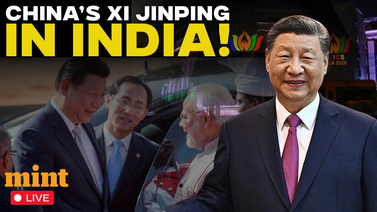 Xi Jinping India Arrival LIVE | China President Lands In Delhi | PM Modi-xi Jinping Meeting LIVE