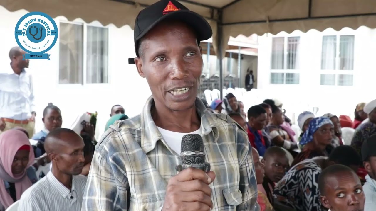 Mganga Mfawidhi Hospitali ya Rufaa ya Mkoa wa Arusha Mount Meru,amezindua Kambi ya madaktari bingwa