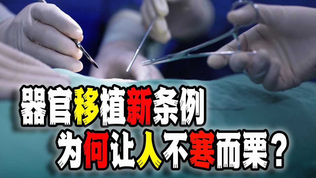中国国务院新签署的器官移植条例为什么恐怖？听完一个大象的故事，你就明白了（2023-12-16第1905期）