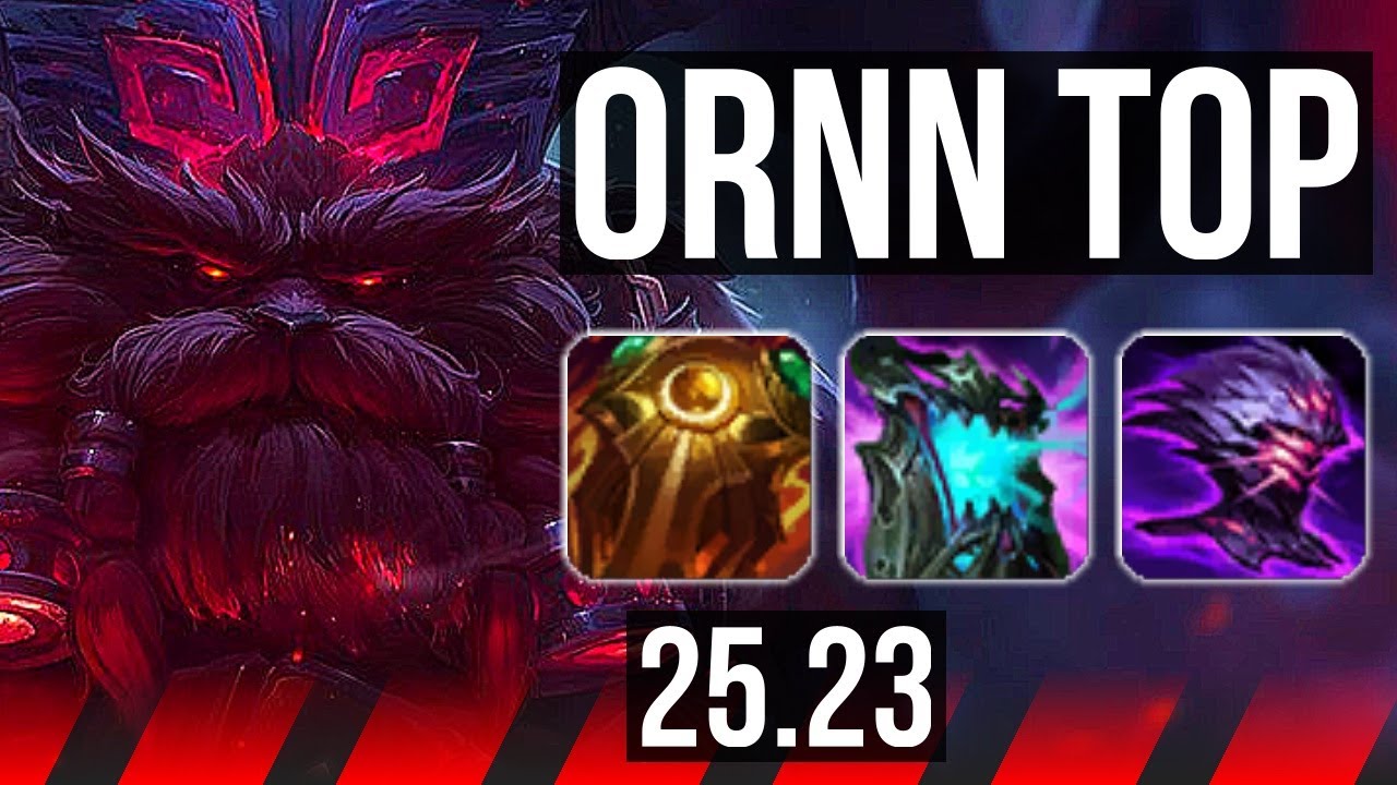 ORNN vs DARIUS (TOP) | 6/1/17 | EUW Master | 25.23
