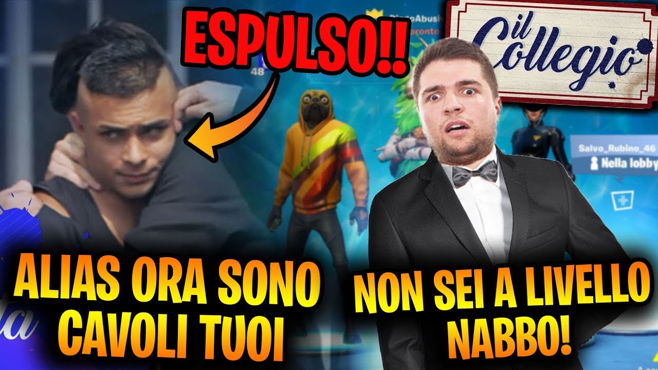 È STATO ESPULSO dal COLLEGIO ENTRA in LOBBY ARRABBIATO con ALIAS! FINISCE IN TRAGEDIA 😂