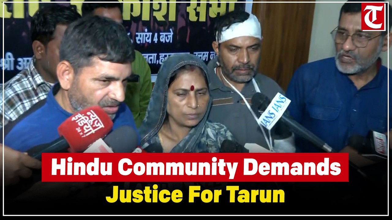 Delhi Hindu community holds press meet over Tarun’s murder in Uttam Nagar