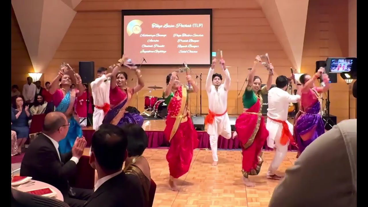 Vibrant Lezim Woman Empowerment | Tokyo Lezim Pathak | Rachna Club 50th Anniversary [Part-2_Lezim]