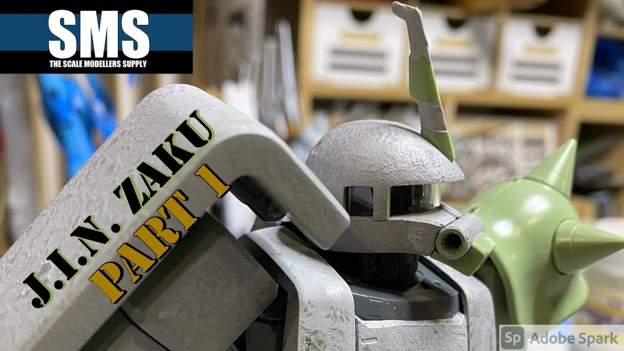 ScaleModellerSupply Zaku part 1