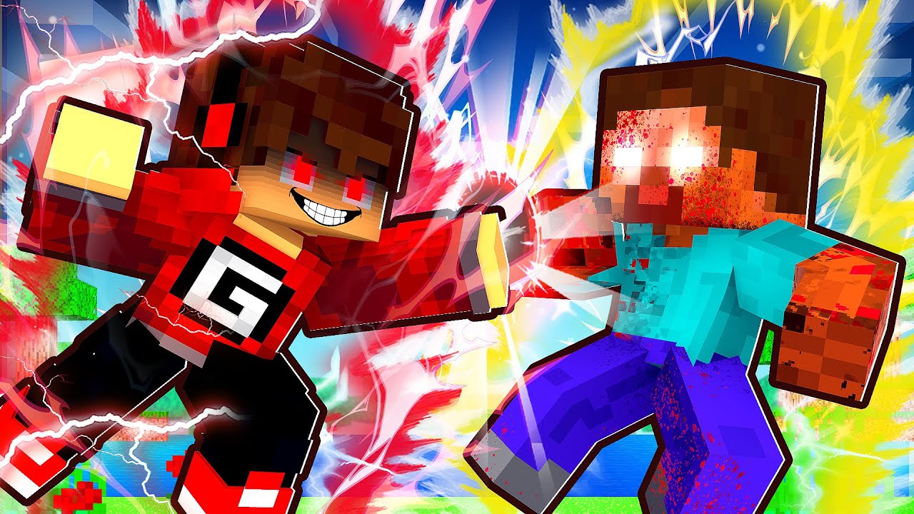 COMBATE do GUIHH MALIGNO vs HEROBRINE no Minecraft