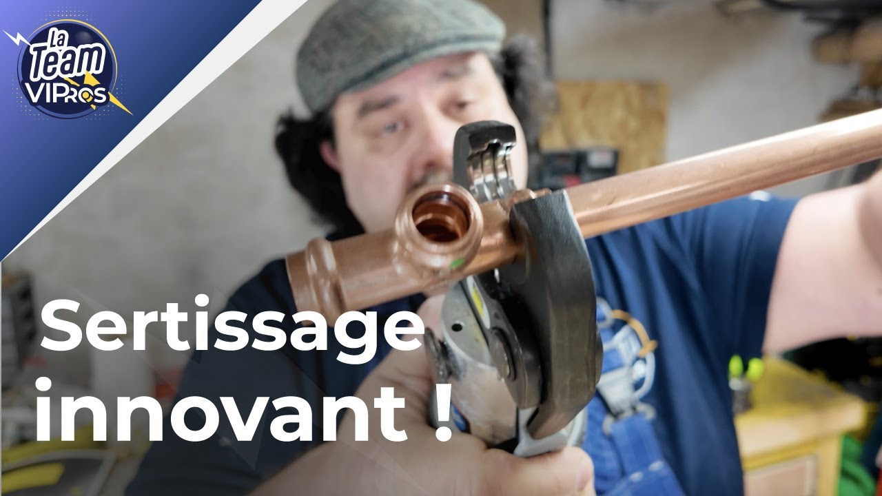 Le sertissage innovant de chez Viega !