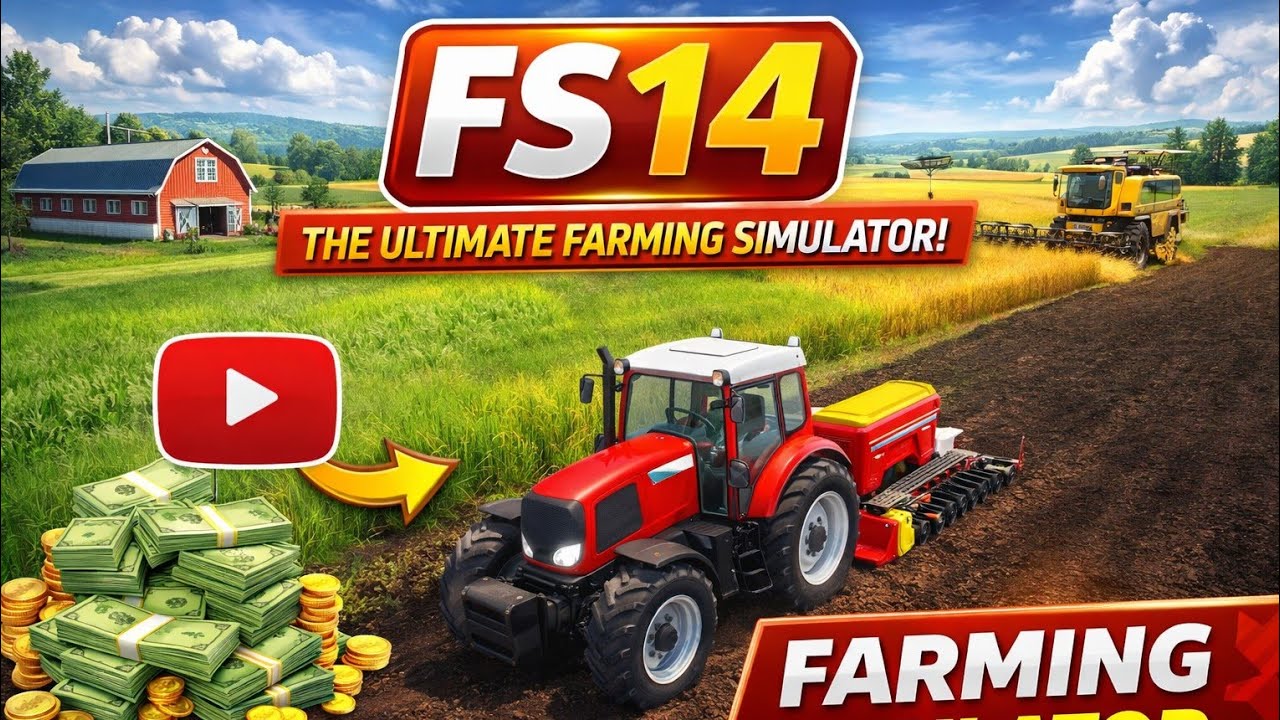 🚜 FS14 Beginner to Pro Farming Guide!🌾 Farming Simulator 14 — Ultimate Farm Build Episode 1