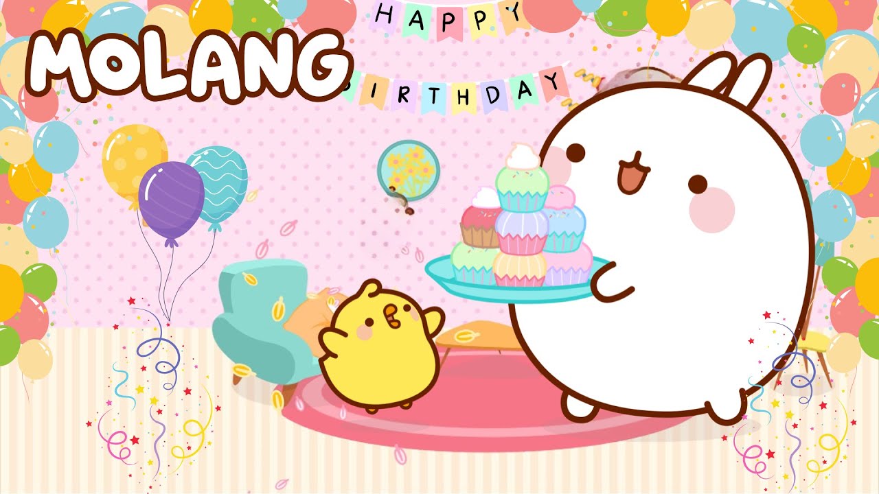 Molang’s Birthday Party 🎂 MOLANG and Piu Piu | Funny Cartoons for Kids