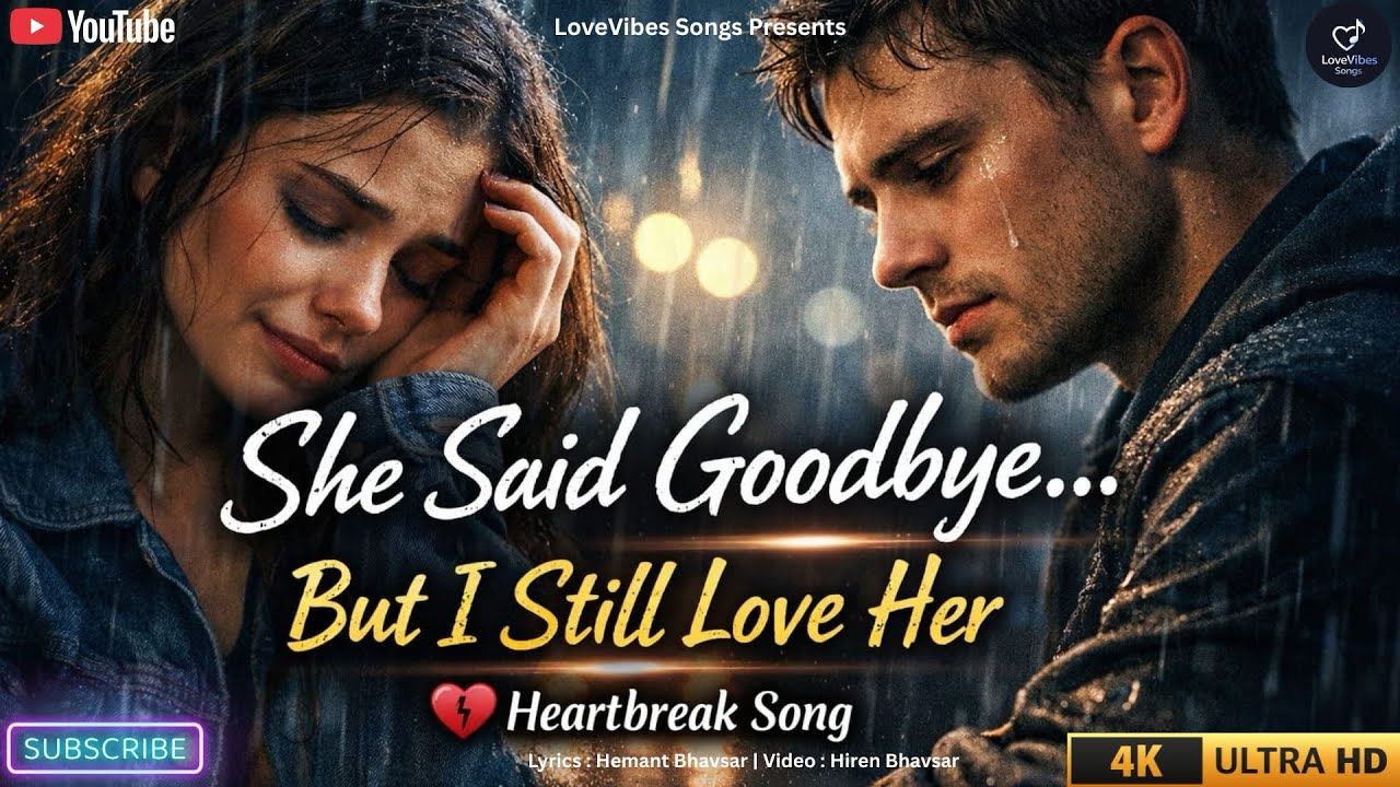 Romantic English Love Song 2026  | She said goodbye | Song with lyrics | Love @LoveVibesSongs-y5c e