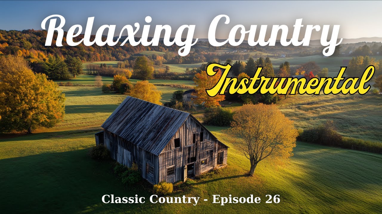Classic Country Instrumental – 1 Hour of Peaceful Music for Study, Rest & Sleep (No Vocals) | Ep.26