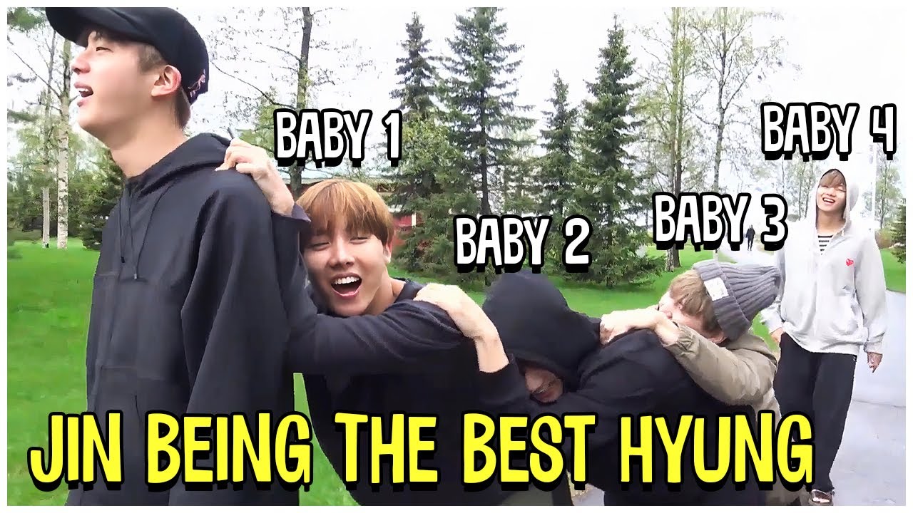 Джин из BTS - лучший хён