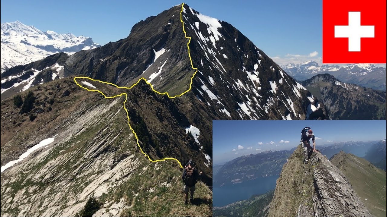 Schweiz - krasse alpine Kletterwanderung - Morgenberghorn via Leissiggrat (T6)