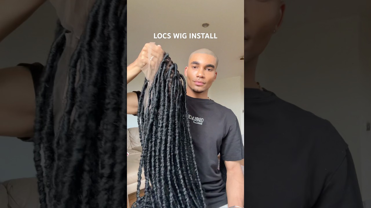 This 30&rdquo; LOCS Wig Looks SO Real It&rsquo;ll Blow Your Mind 😳🔥 | #LocsWig #fauxlocs  #HairTransformation