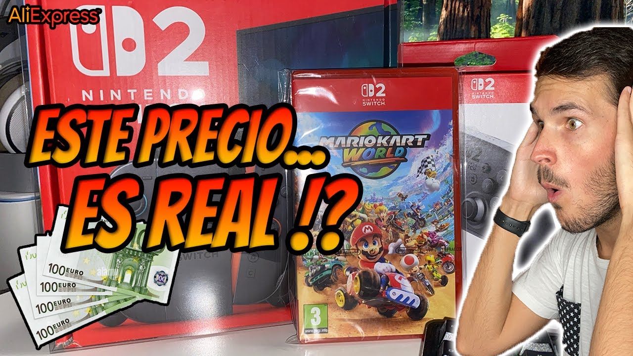 😱 Nintendo Switch 2 (Europea) BARATA en Aliexpress!!? 🇪🇺 Es FIABLE!!?
