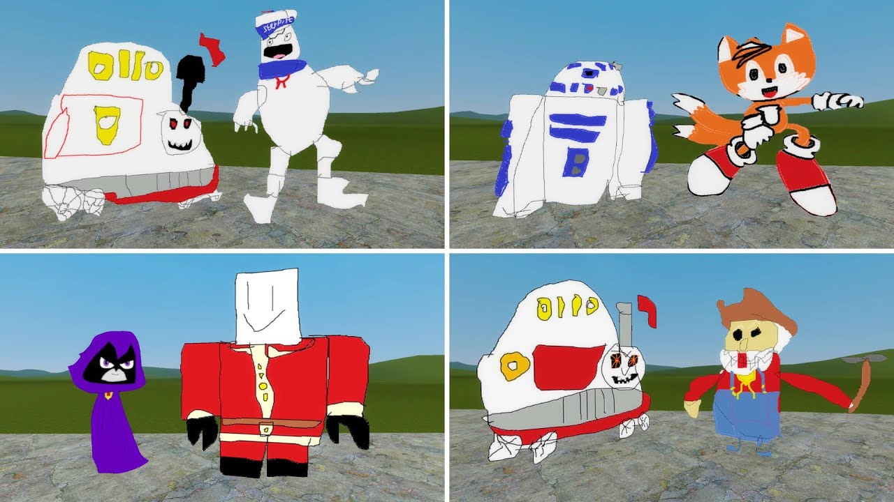 NEW 2D SANIC CLONE MEMES NEXTBOT THAT DON'T HAVE A 3D PART 2