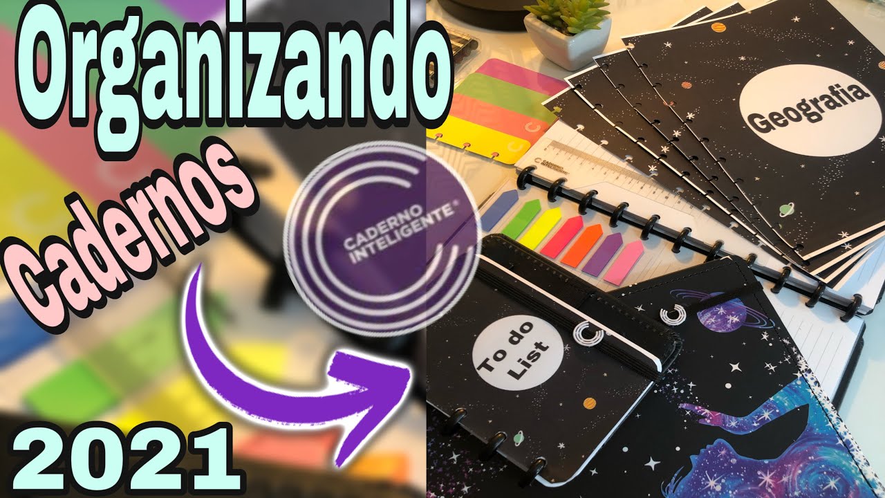 ORGANIZANDO MEUS CADERNOS INTELIGENTES PARA VOLTA ÀS AULAS 2021