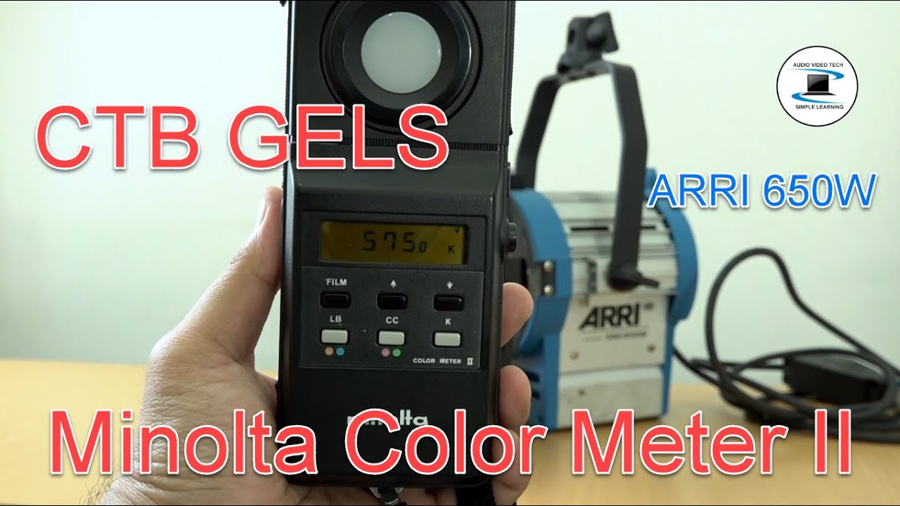 Use the CTB gels to convert the color temperature. Test with Arri 650W and Minolta Color Meter II.