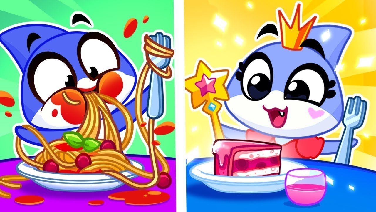 🍴 Table Manners for Little Gentleman/Lady 🍽️ How To Conduct In The Restaurant ✨