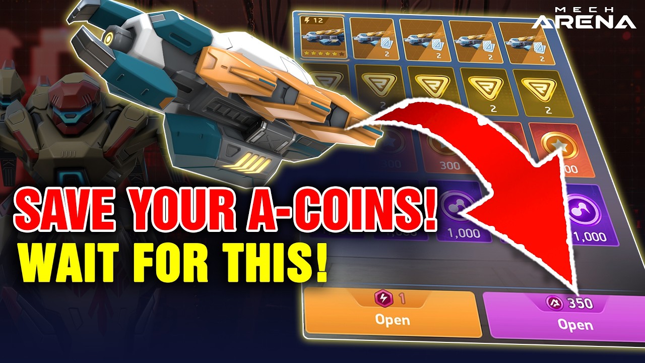 DON'T Spend Your A-Coins! Skip Burrow Beam 12? | Mech Arena