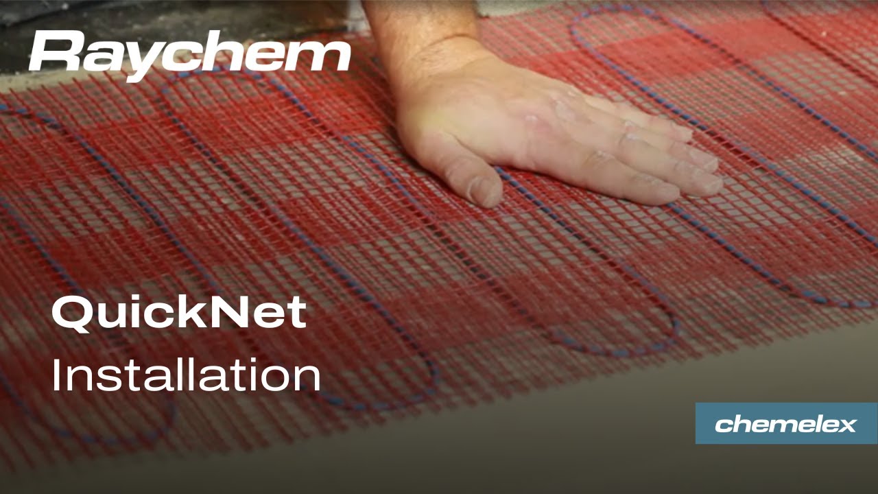How to Install Raychem QuickNet Floor Heating Mat