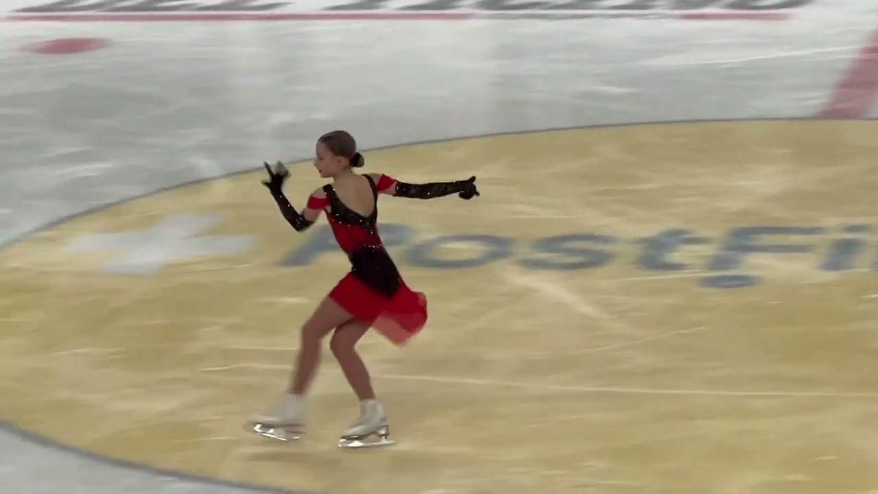 Valeriya Ezhova Swiss National Championships 2026 Junior FS