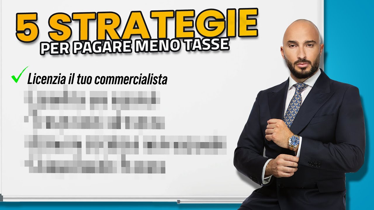 5 Strategie LEGALI per Pagare Meno Tasse in Italia