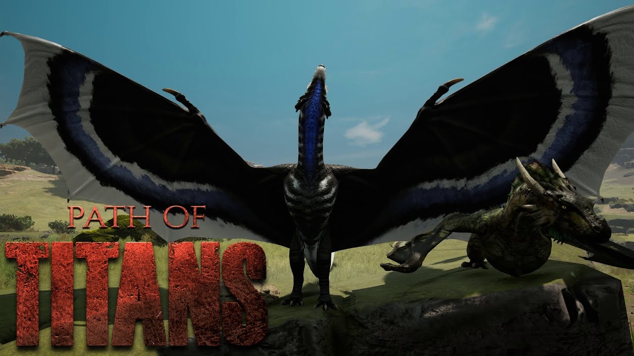 The Life of a Wyvern flock (Path of titans)