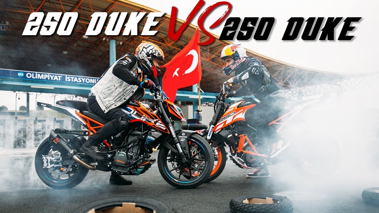 MOTO DRIFT BATTLE - KTM DUKE 250 | RokON VLOG #50