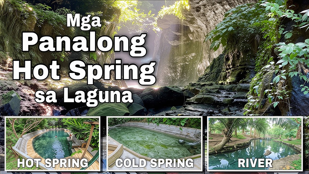 Mga Hot Spring Resort sa Laguna (grabe linaw! yung isa 2in1 pa!) feat brgy. Perez