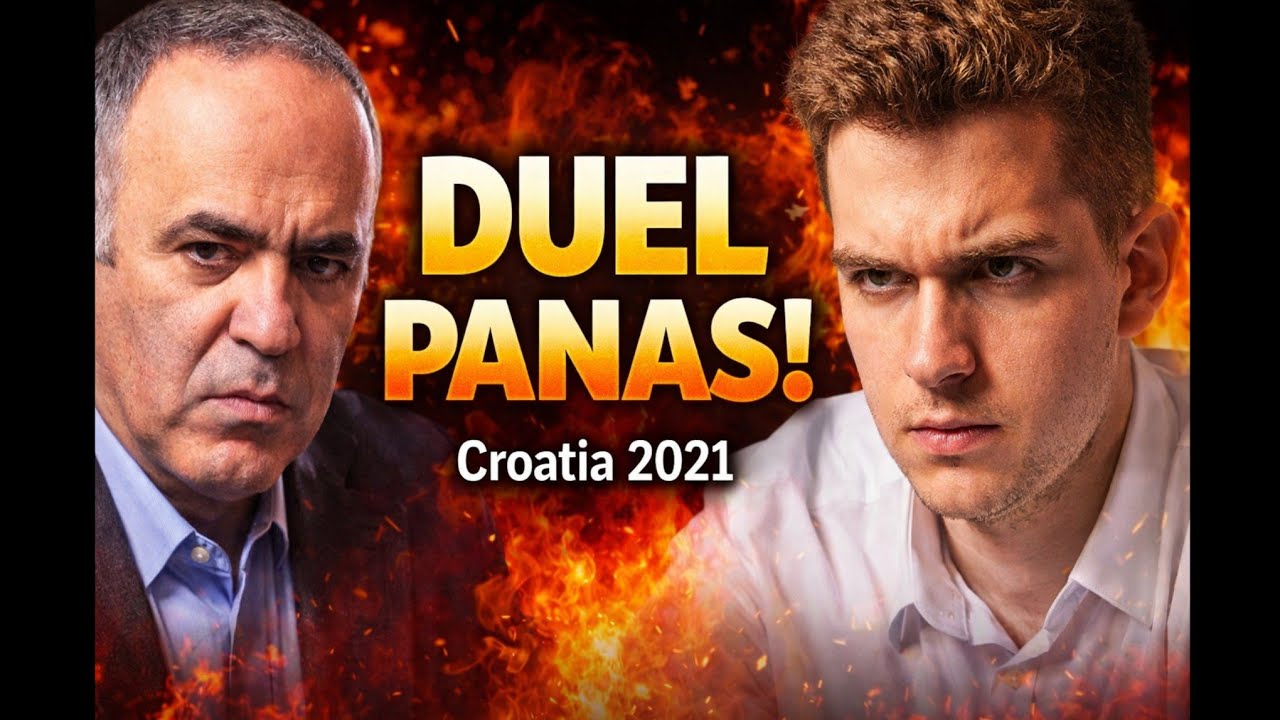 Legenda Kembali! Kasparov Dihantam Duda? Rapid Brutal!