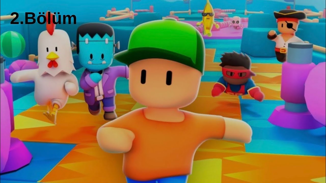 Stumble Guys oynuyorum 2.bölüm￼