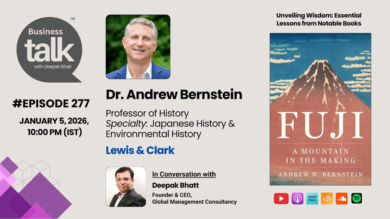 From Volcano to Icon: The Story of Mount Fuji with Historian Dr. Andrew Bernstein