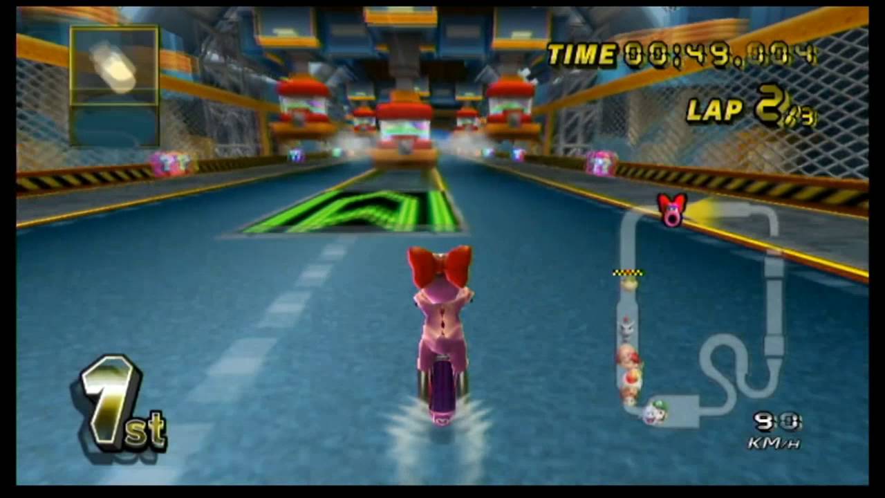 [MKWii] Night Toad's Factory (Texture Hack)