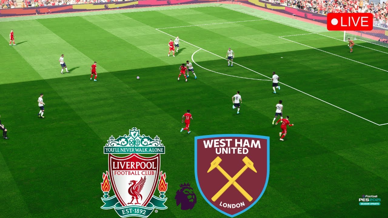 Liverpool vs West Ham • Premier League 2025/26 • PES 21 Match Simulation