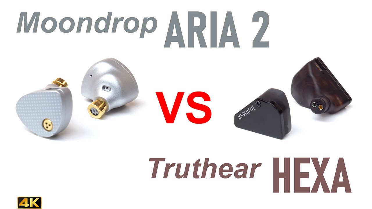 Moondrop Aria 2 vs Truthear Hexa  - IEM sound comparison