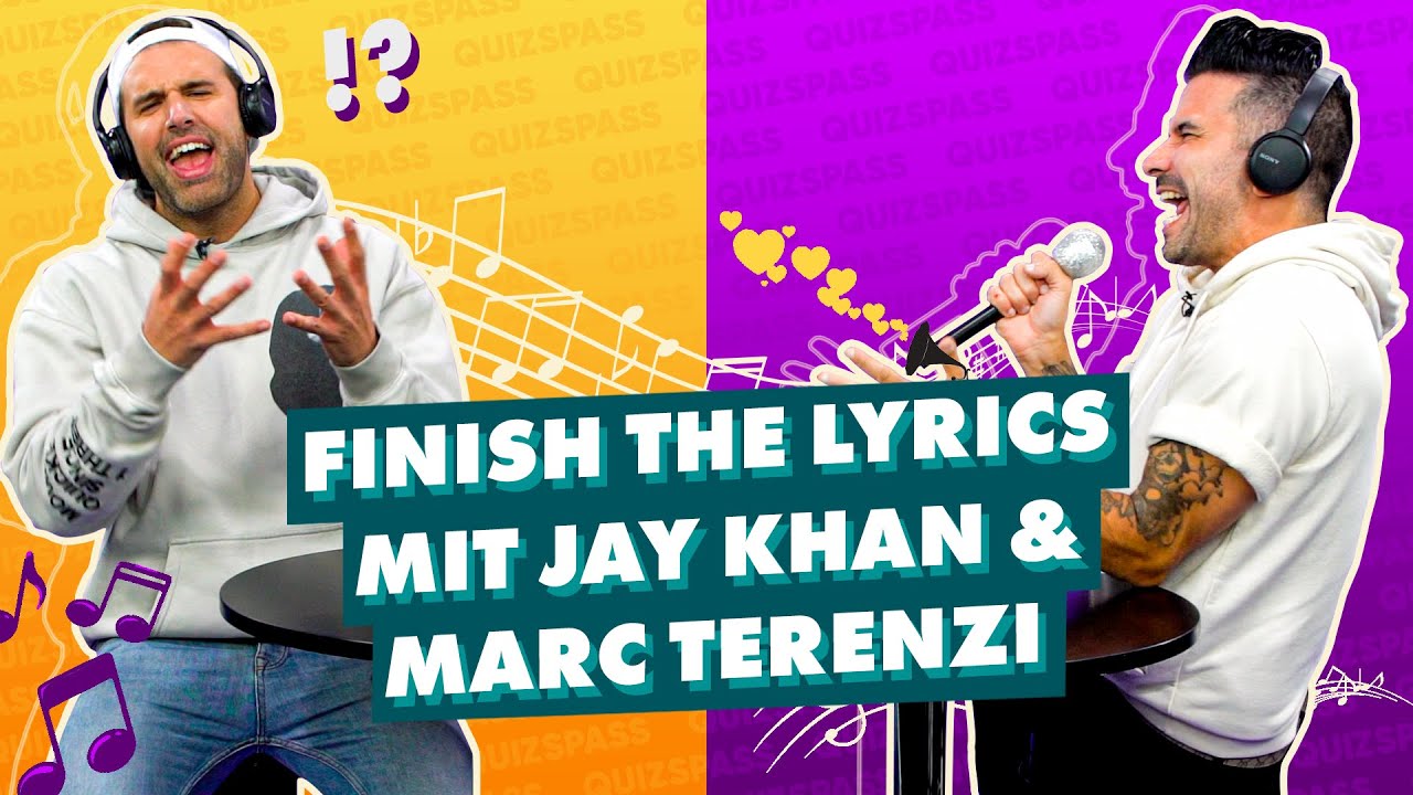 Jay Khan & Marc Terenzi in FINISH THE LYRICS (90s Edition) | WISSTIHRNOCH?