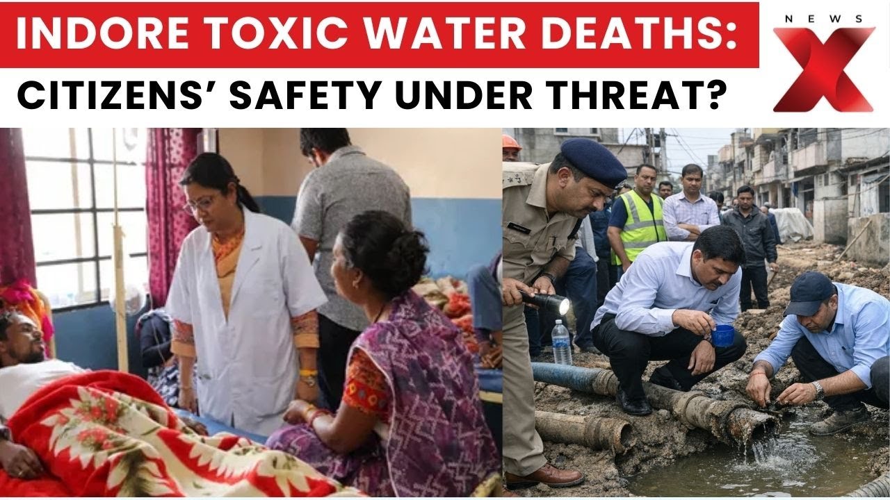 Indore Water Contamination Tragedy: 7 Dead, 150 Hospitalised After Contaminated Water Crisis | NewsX