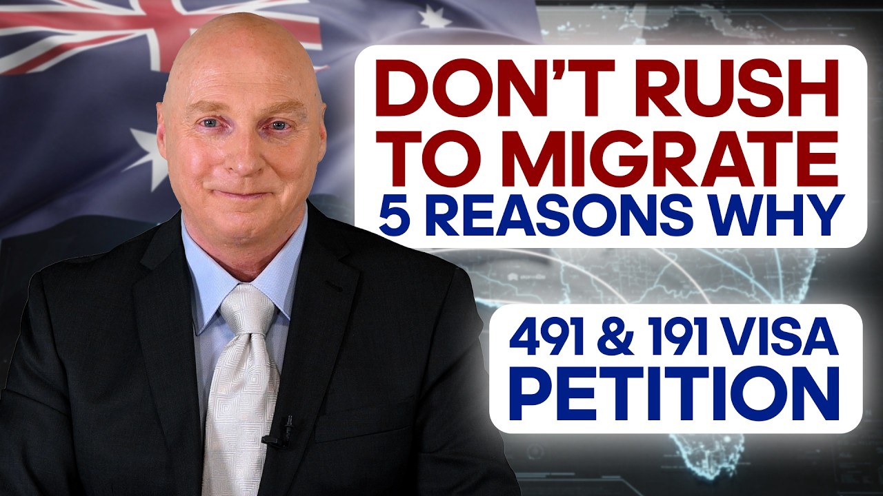 Australian Immigration News 14.2.26. Don't Rush To Migrate: 5 Top Reasons Why + 491 and 191 Petition