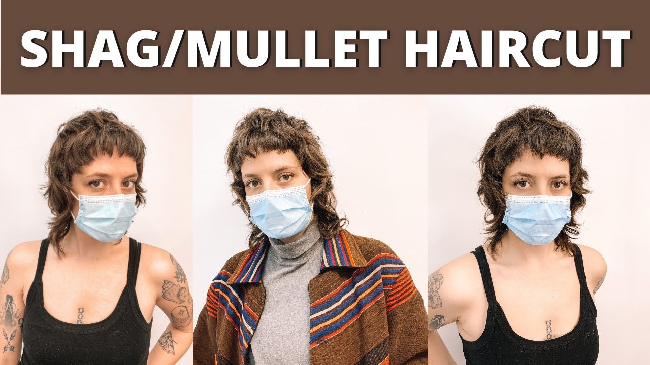 How to Cut A Modern SHAG / MULLET Haircut With A Razor | Step by Step Haircut Tutorial | Lina Waled