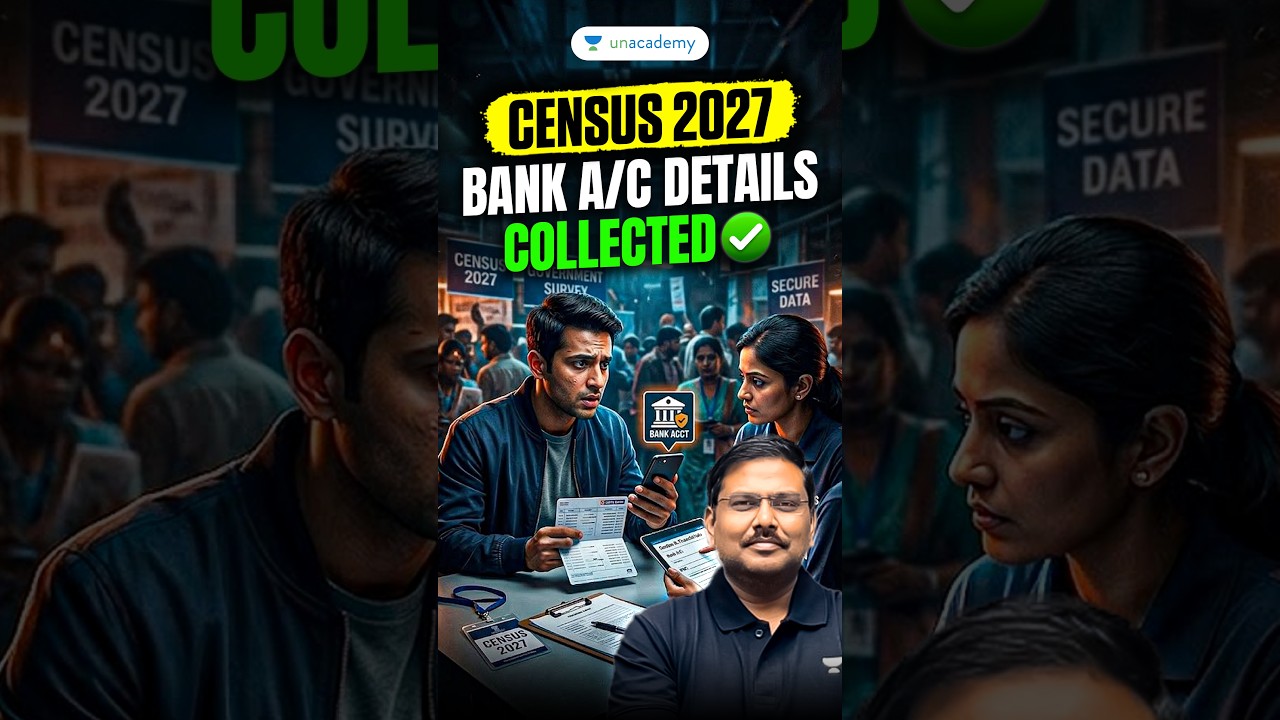 Census 2027: 40 Questions You Must Know | Bank Account, Aadhaar, Caste & More | UPSC 2027-28