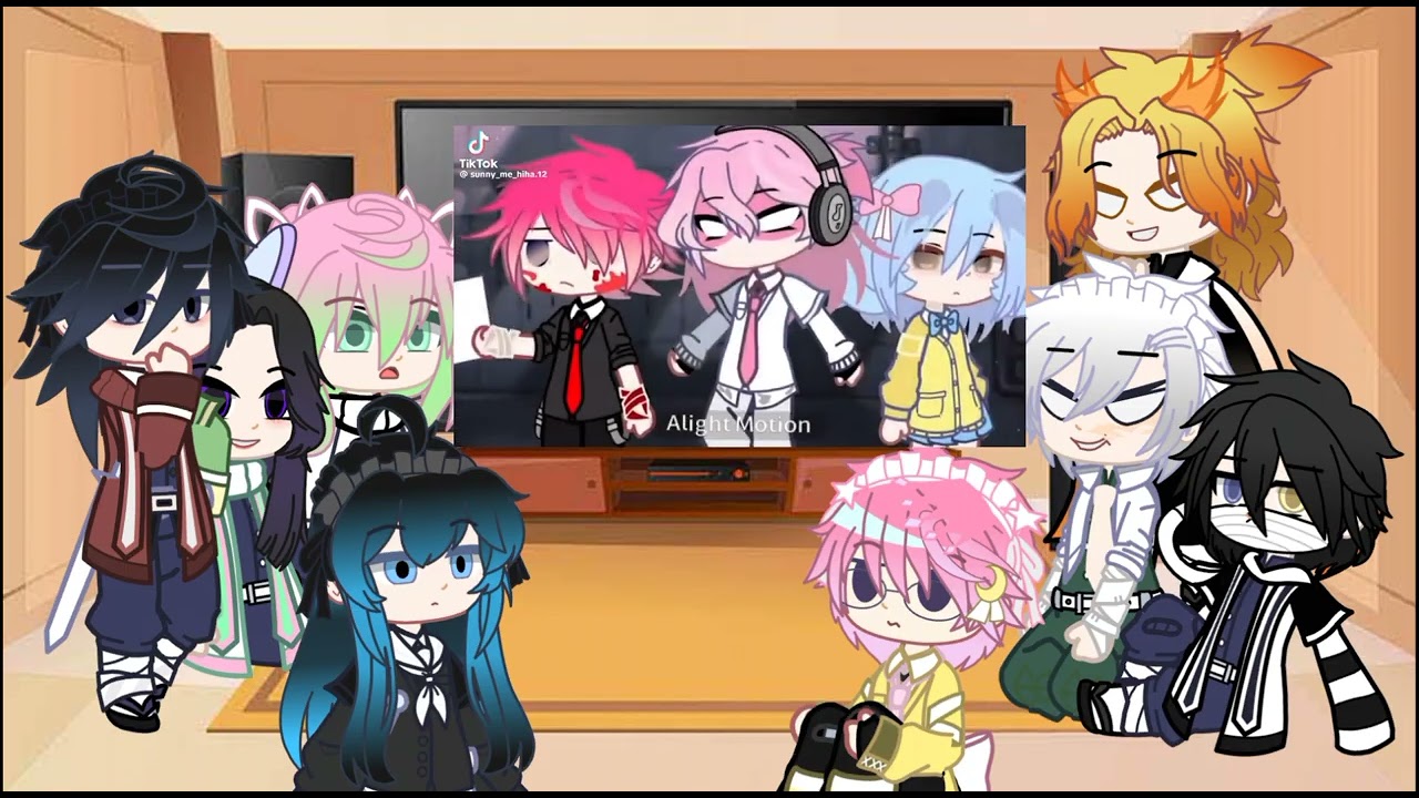 Hashiba react to hiha aut //hiha aut// demon slay//