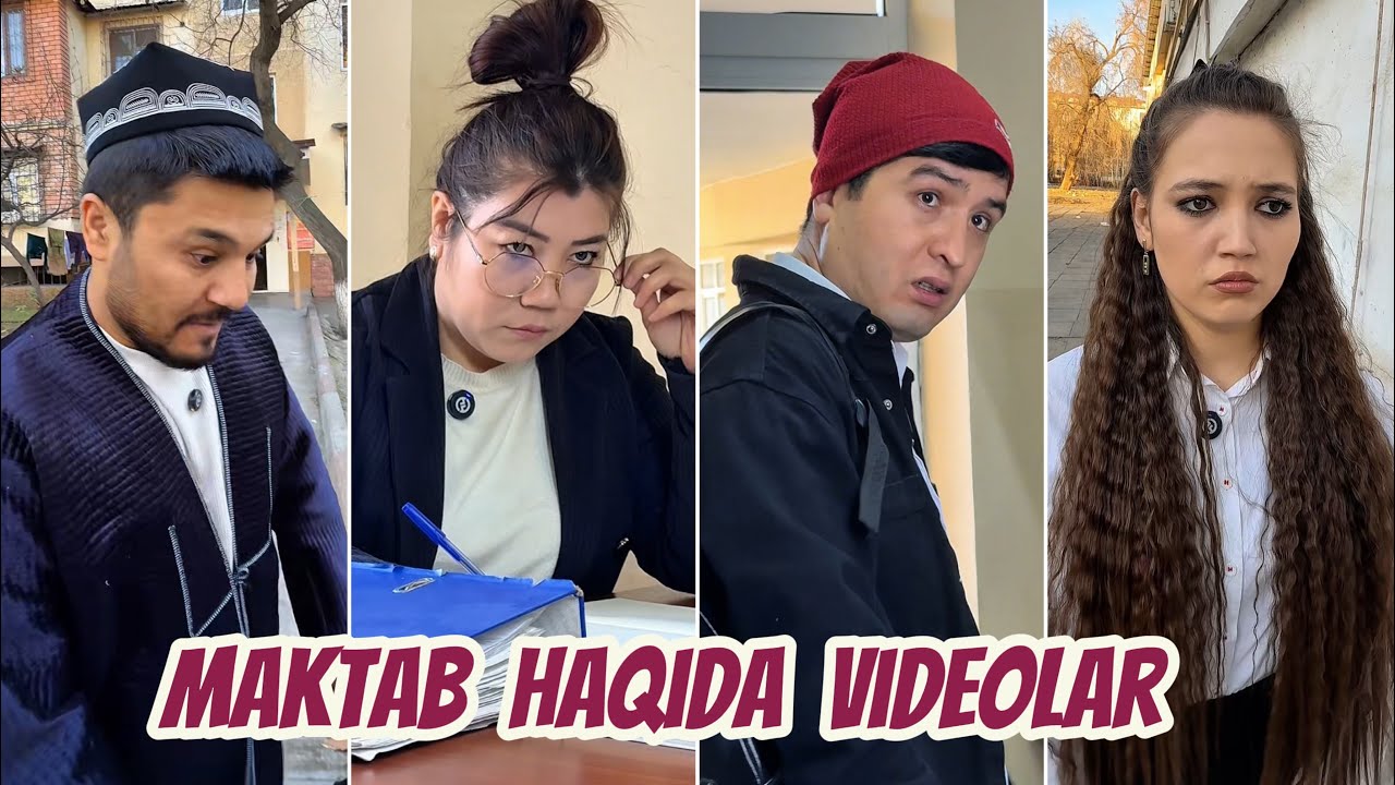 MAKTAB HAQIDA VIDEOLAR 🤩