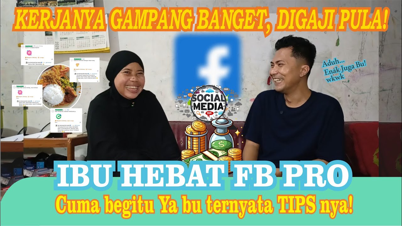 ( IBU RUMAH TANGGA ) DAPAT GAJI DARI FB PRO, CUMA KERJA DARI RUMAH ?! || [ INI CREATIF ]